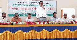নাগেশ্বরীতে শিক্ষকদের সাথে নবাগত ইএনও'র মতবিনিময় সভা