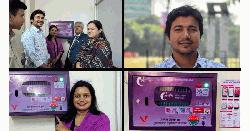 তিতুমীর কলেজে ছাত্রীদের স্বাস্থ্যসেবায় ন্যাপকিন ভেন্ডিং স্থাপন