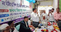 চাটখিলে পৌর কিচেন মার্কেট উদ্বোধন