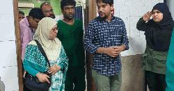 ভূমিকম্পে আহতদের দেখতে ঢাকা মেডিকেলে স্বাস্থ্য উপদেষ্টা
