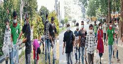 গ্রীন ভয়েস এর উদ্যোগে রাবিতে পরিচ্ছন্নতা অভিযান 