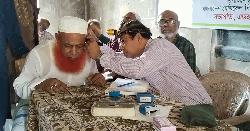 ভালুকায় ফ্রি মেডিকেল ক্যাম্প অনুষ্ঠিত