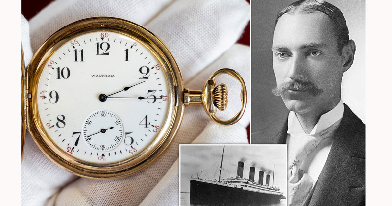 টাইটানিকের যাত্রীর মরদেহে থাকা স্বর্ণের ঘড়ি বিক্রি সাড়ে ২৮ কোটিতে