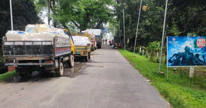 আখাউড়া স্থলবন্দর দিয়ে মাছ রপ্তানি শুরু