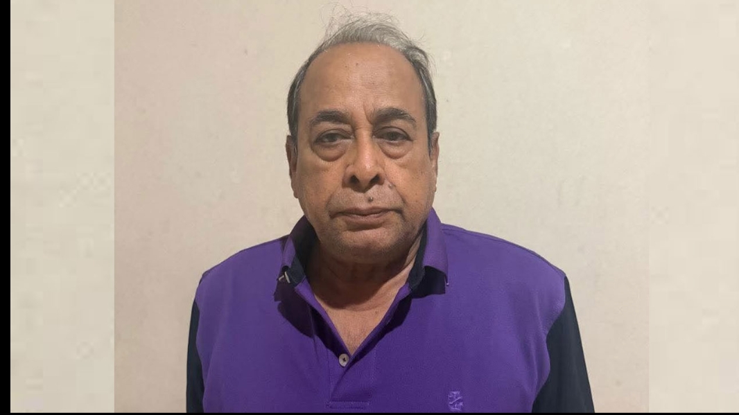 ৪৫ বছর ধরে পলাতক থাকা অবসরপ্রাপ্ত মেজর মো. মোজাফফর হোসেন।ছবি:সংগৃহীত 
