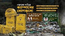 অপরিচ্ছন্ন ক্যাম্পাসে বাড়ছে এডিসের প্রজননঝুঁকি