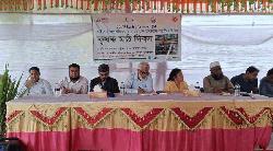রাইস ট্রান্সপ্লান্টার প্রযুক্তিতে ধান চাষ নিয়ে কৃষক মাঠ দিবস